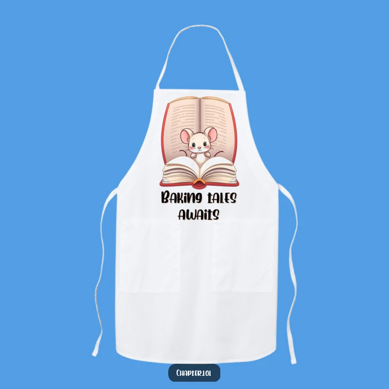 Funny Mouse Apron - Literary Kitchen Companion