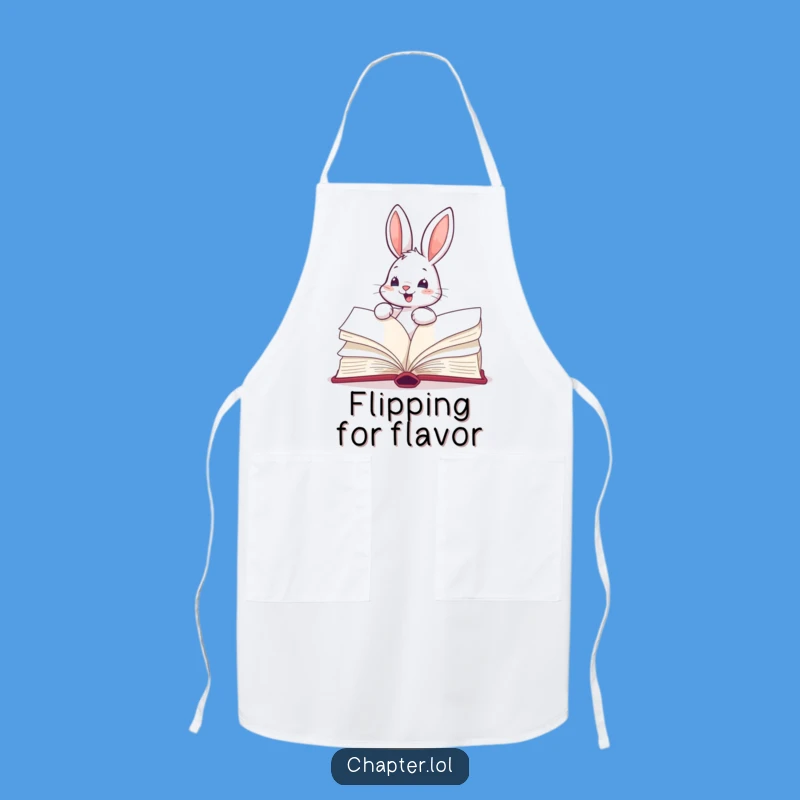 Funny Bunny Apron - Enthusiastic Chef's Companion