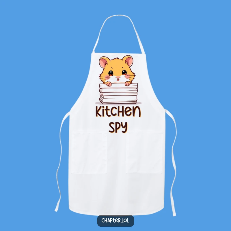 Funny Hamster Chef Apron: Hilarious Kitchen Fun for Curious Cooks!