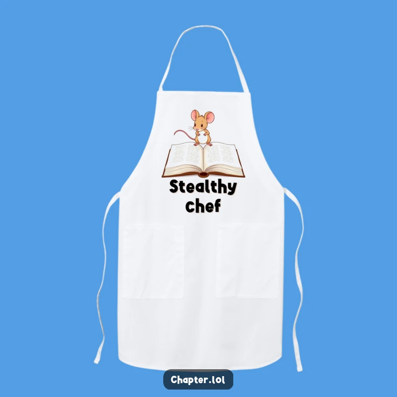 Funny Mouse Chef Apron: Hilarious Kitchen Adventures for Brave Cooks!