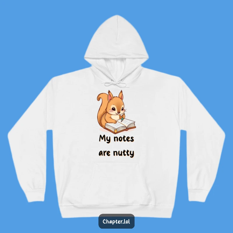 Funny Squirrel Hoodie - Cozy Planner Apparel