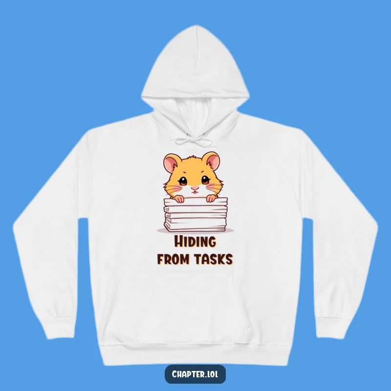 Cozy Funny Hamster Hoodie: Warm & Hilarious Gift for Curious People!