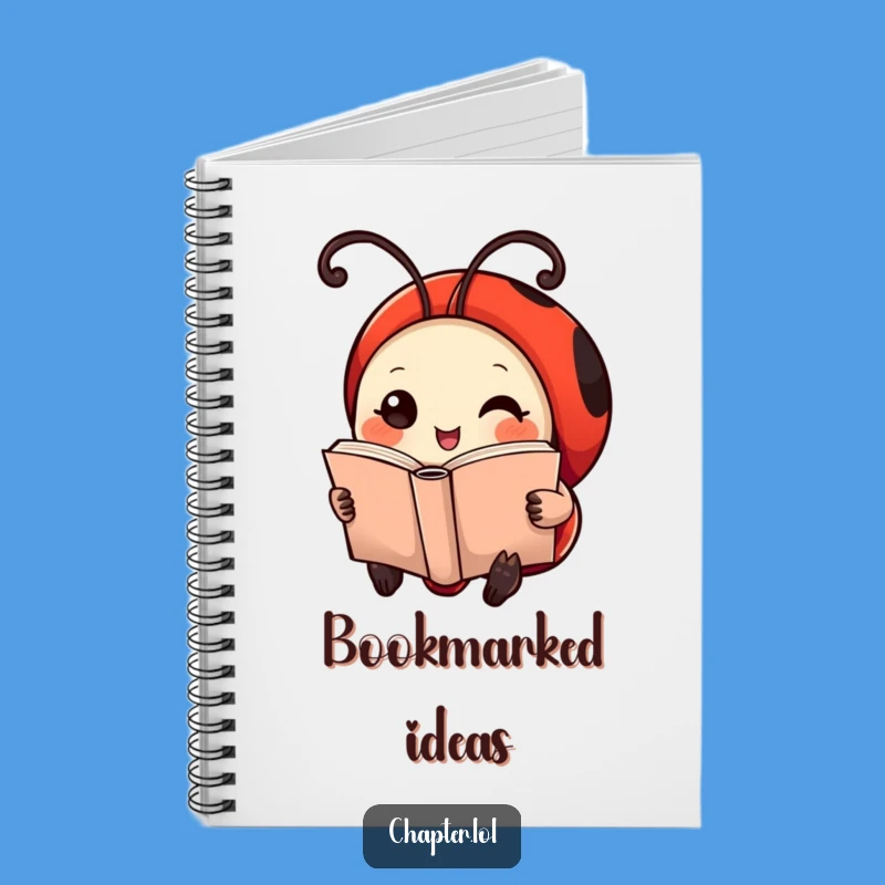 Funny Ladybug's Reading Notes Notebook: Hilarious Journal for Book Lovers!