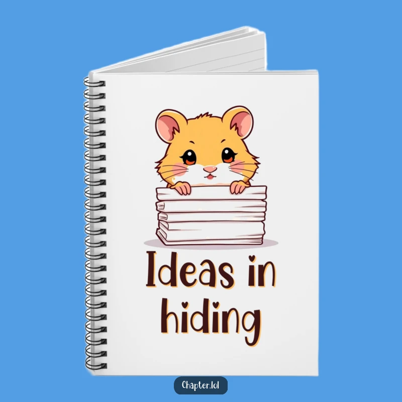 Funny Hamster's Curious Notes Notebook: Hilarious Journal for Ideas!